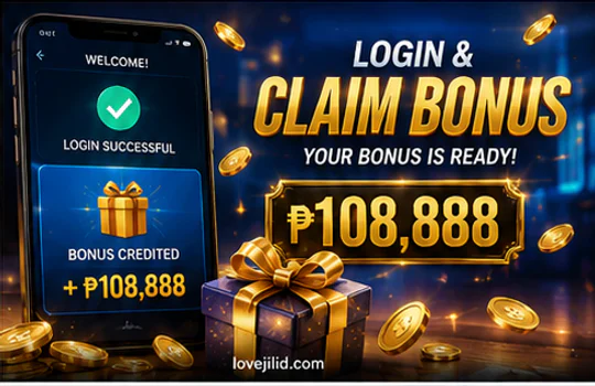 LOVEJILI mobile registration screen with reward terms, account entry, and claim guidance
